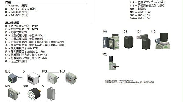 aventics过滤减压阀g652apjp2q101hn-图2