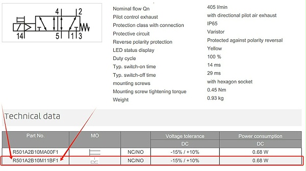 numatics阀片r501a2b10m11bf1.图